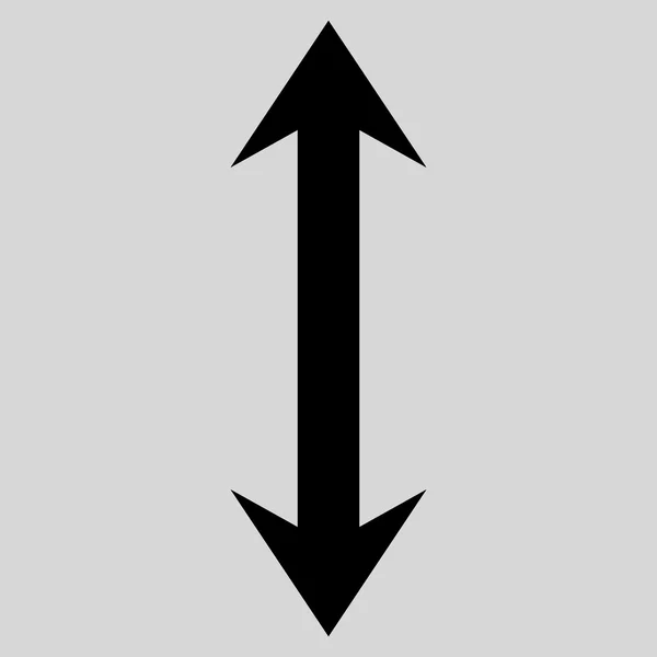 Vertikales Flip-Flat-Vektor-Symbol — Stockvektor