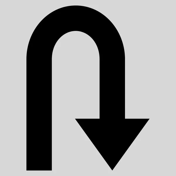 Обратно плоская векторная икона — стоковый вектор