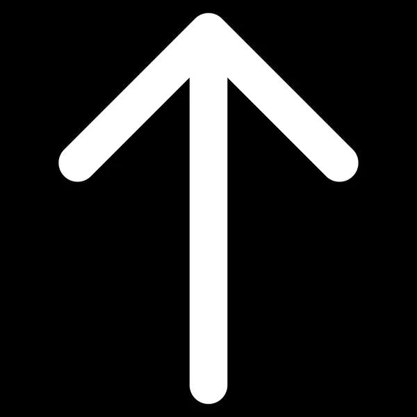 Arrow Up Flat Vector Icon — Stock Vector