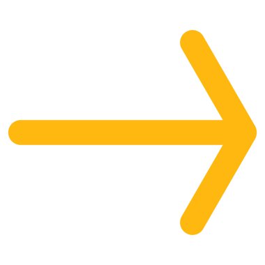 Düz vektör simgesi sağ ok