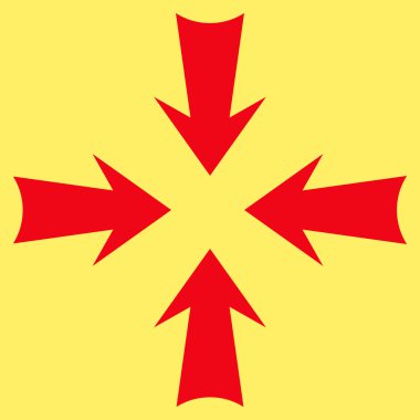 Okları Düz Vektör Sembolüazalt