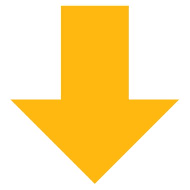 Düz vektör simgesi aşağı ok