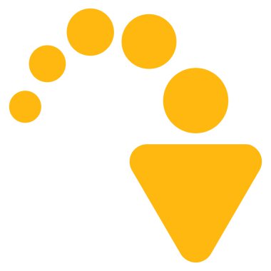 Düz vektör simge Yinele