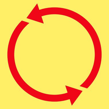 Düz vektör sembol geri dönüşüm