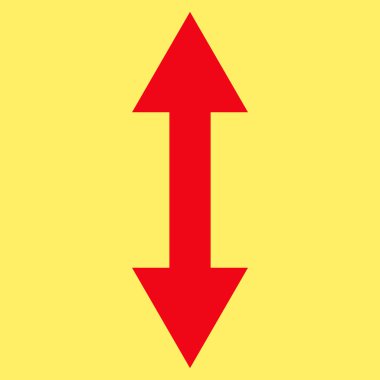 Dikey Çevir düz vektör simgesi