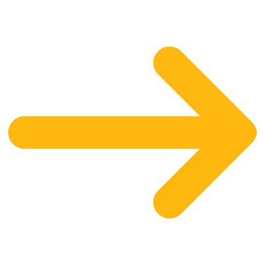 Düz vektör simgesi sağ ok