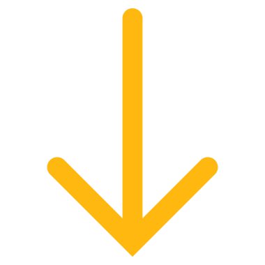 Düz vektör simgesi aşağı ok