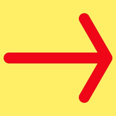 Düz vektör simgesi sağ ok