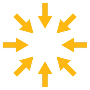 Kompakt oklar düz vektör piktogram