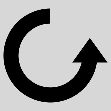 Düz vektör simge Döndür