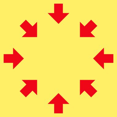 Kompakt Oklar Düz Vektör Sembolü