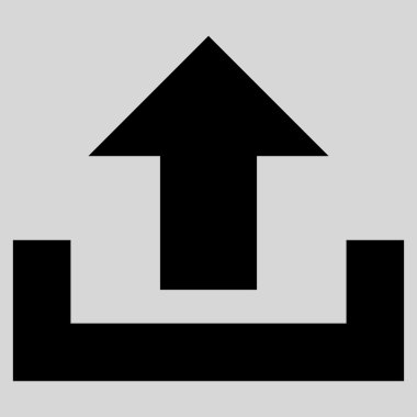 Düz vektör simge yüklemek