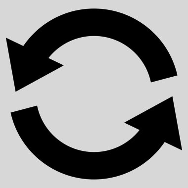 Düz vektör simgesini tazele