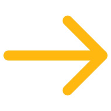 Düz vektör simgesi sağ ok