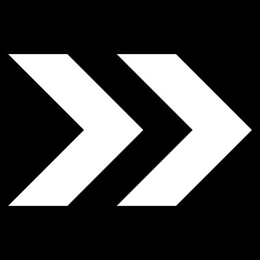 Vardiya doğru düz vektör simgesi