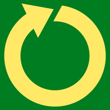 Düz Vektör Sembolüdöndürme