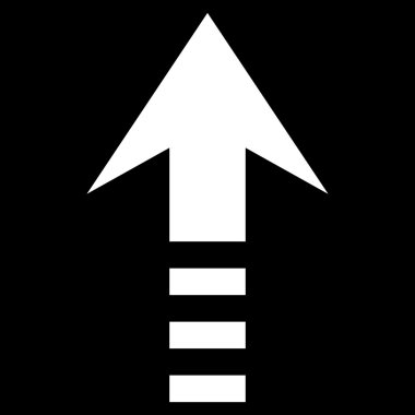 Yukarı düz vektör simgesi göndermek