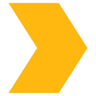 Yön sağ düz vektör simgesi