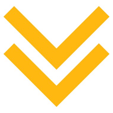 Düz vektör simgesi kaydır