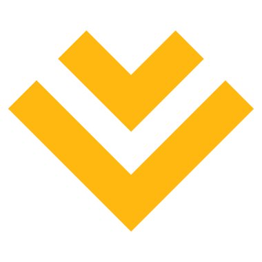 Düz Vektör Sembolü aşağı kaydırma