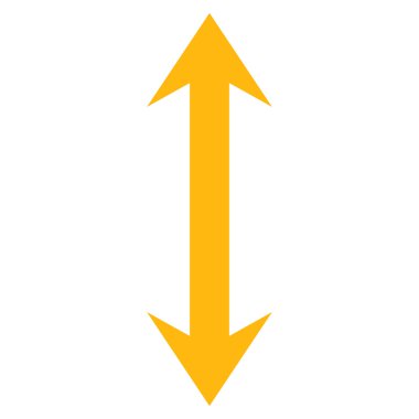 Dikey Flip Düz Vektör Pictogram