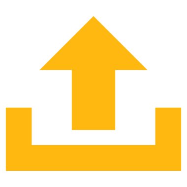 Düz vektör simge yüklemek