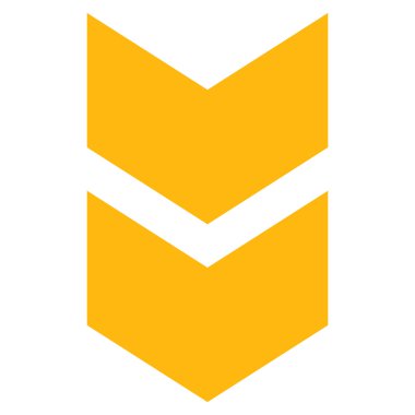 Düz Vektör Sembolü aşağı kaydırma