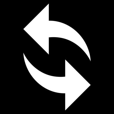 Düz vektör simgesini tazele