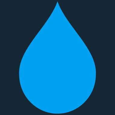 Düz vektör simge damla