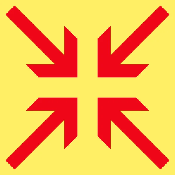 Символ плоских векторов стрел — стоковый вектор
