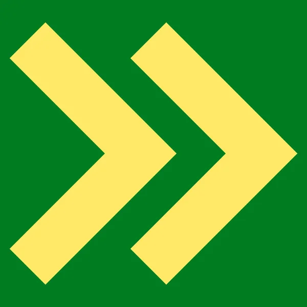 右のフラットをシフト ベクトル シンボル — ストックベクタ