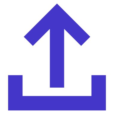 Düz vektör simge yüklemek