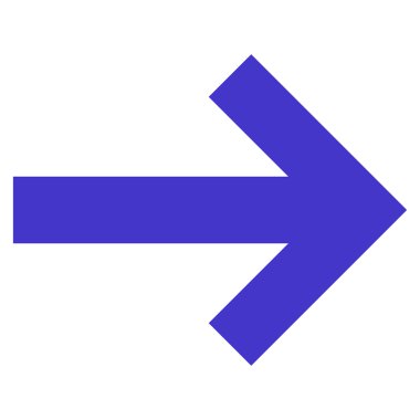 Düz vektör simgesi sağ ok