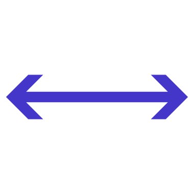 Yatay Çevir düz vektör simgesi