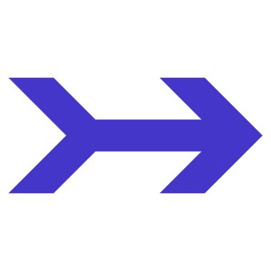 Düz vektör simgesi sağ ok