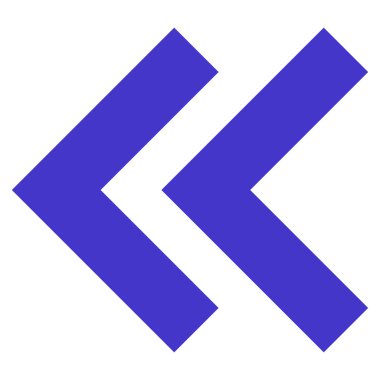 Shift Sol düz vektör simgesi