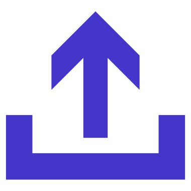 Düz vektör simge yüklemek