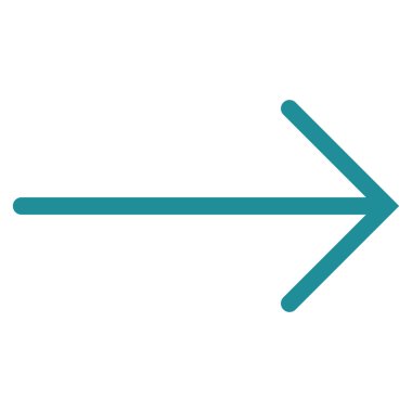 Düz vektör simgesi sağ ok