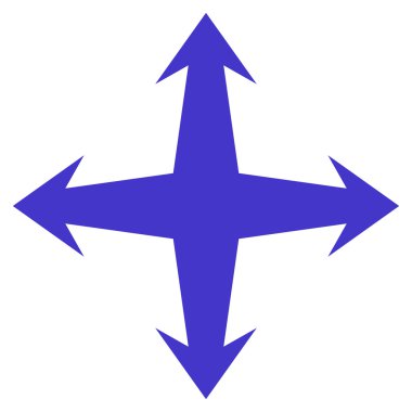 Düz vektör simgesini genişletin