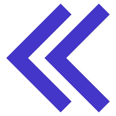 Shift Sol düz vektör simgesi