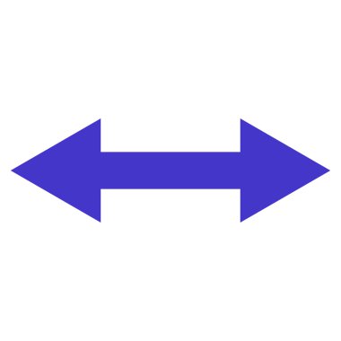 Yatay Çevir düz vektör simgesi