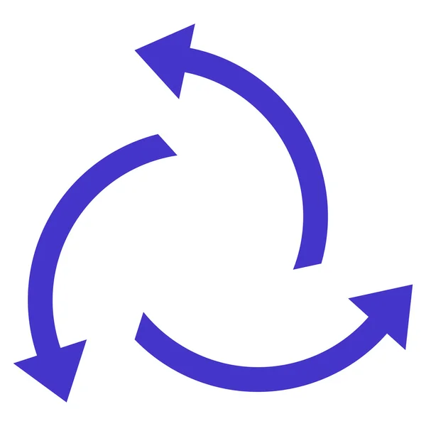 Icône vectorielle plate de flèches centrifuges — Image vectorielle