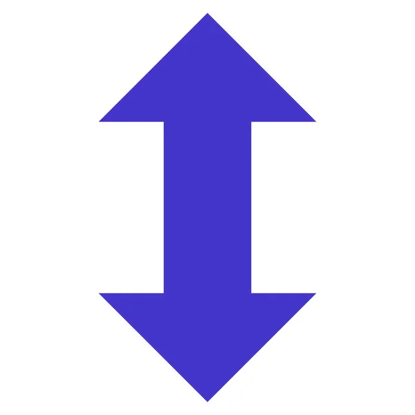 Vertikaler Austausch Pfeile flache Vektor-Symbol — Stockvektor