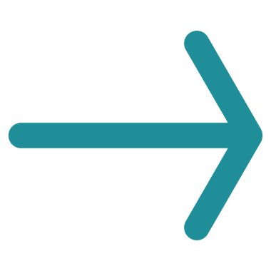 Düz vektör simgesi sağ ok