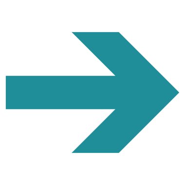 Düz vektör simgesi sağ ok