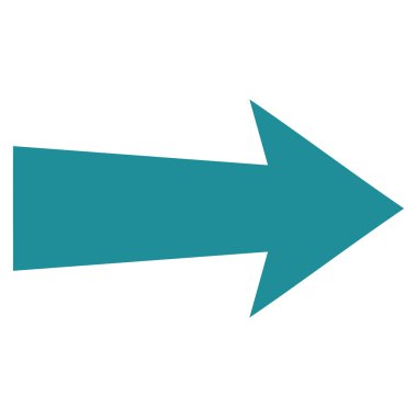 Düz vektör simgesi sağ ok