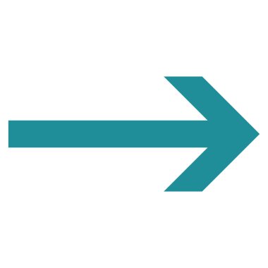 Düz vektör simgesi sağ ok