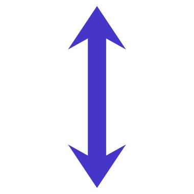 Dikey Çevir düz vektör simgesi