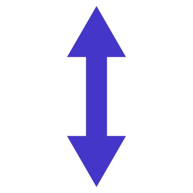 Dikey Çevir düz vektör simgesi