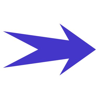 Düz vektör simgesi sağ ok